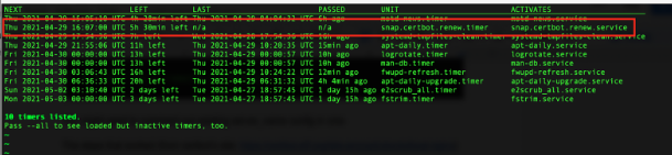 certbot renew