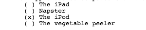 Editor Display Answer Set