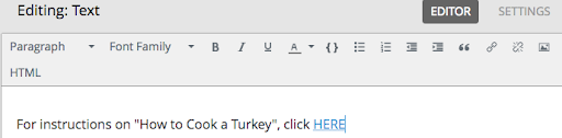 Insert File Editor