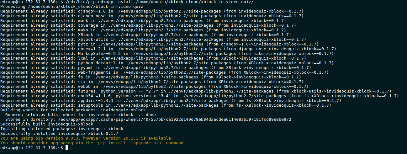 Xblock Components