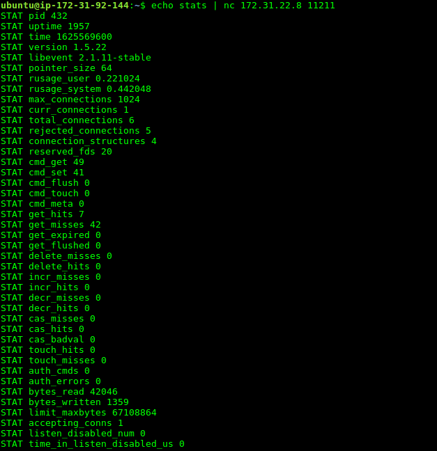 Memcache remote test