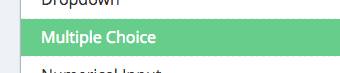 Multiple choice questions