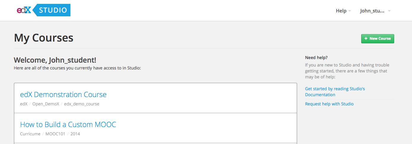 My Courses