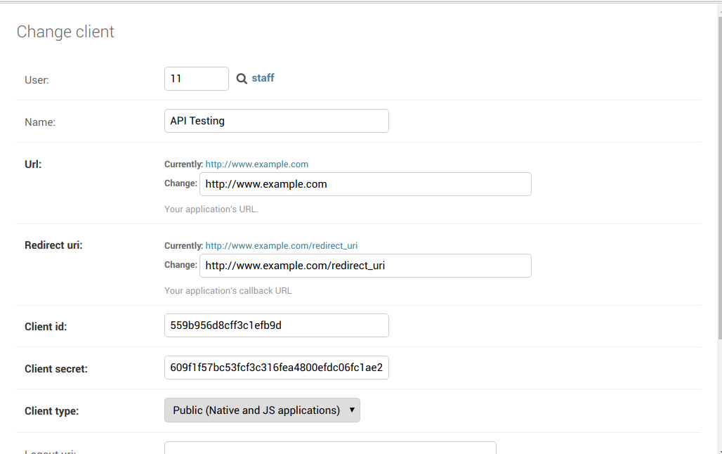 OAuth2 Client