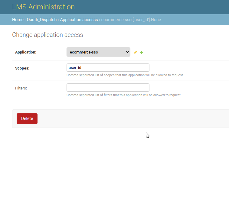 OAuth2 provider notes