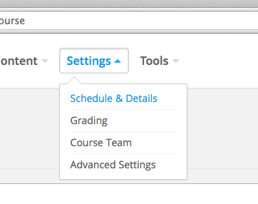 Schedule Courses